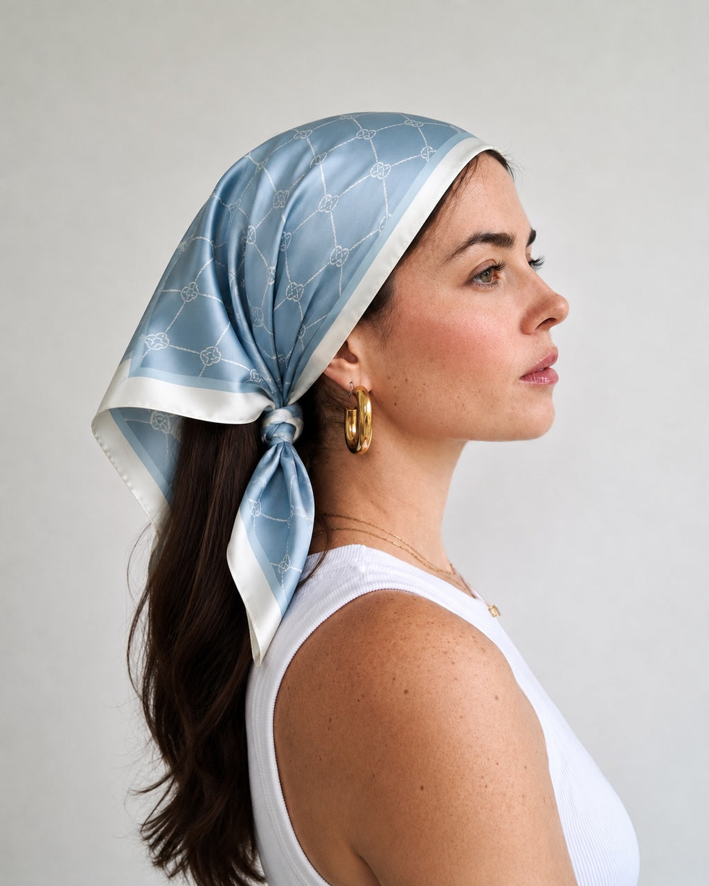 Ciel Clair - Light Blue Silk