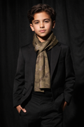 Riviera Junior — Kids Olive Scarf