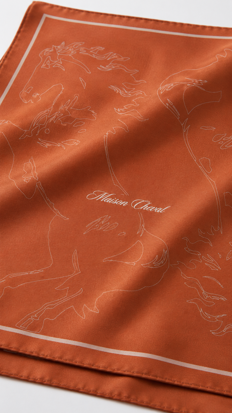Sunset Cavalry - Orange Silk