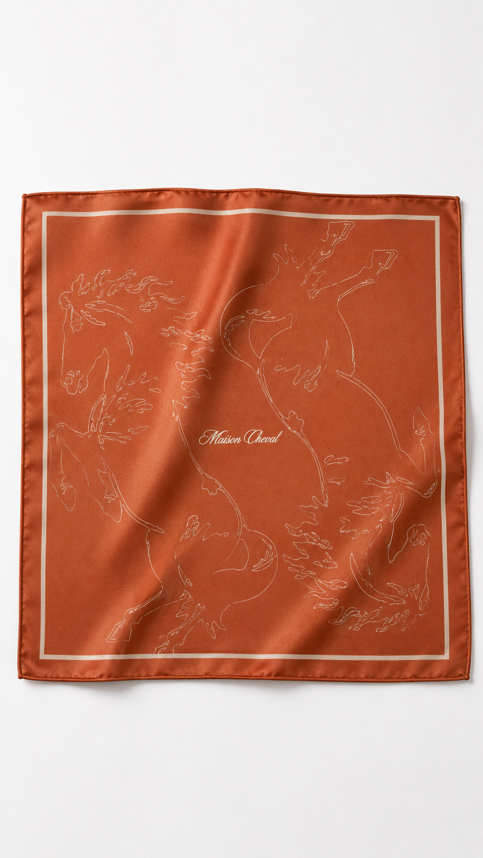 Sunset Cavalry - Orange Silk