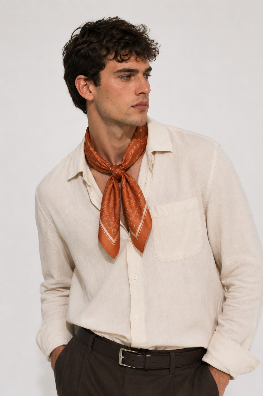 Sunset Cavalry - Orange Silk