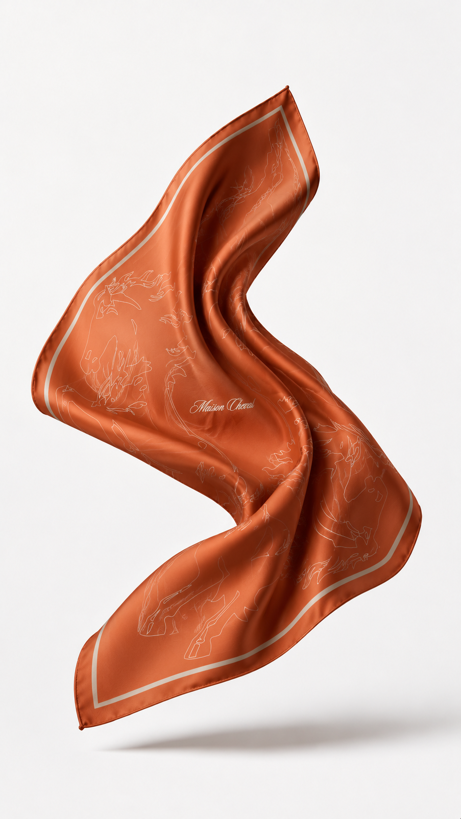 Sunset Cavalry - Orange Silk