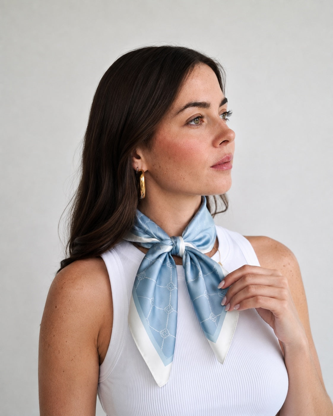 Ciel Clair - Light Blue Silk