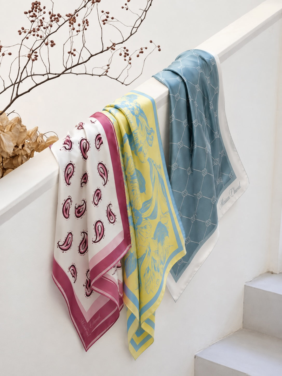 MC Baby Blue Scarf