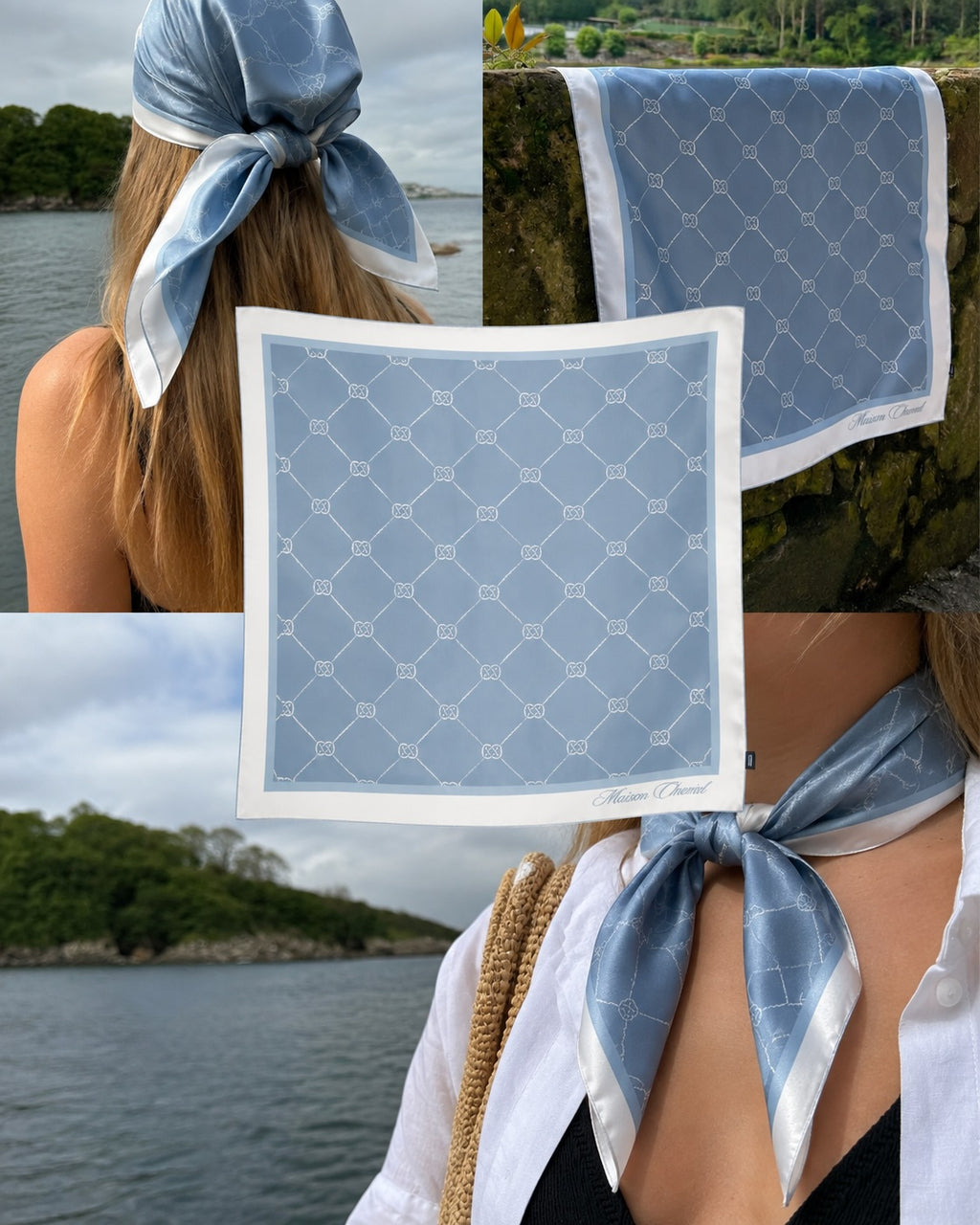 MC Baby Blue Scarf